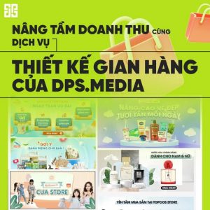 Thiết kế Gian hàng Shopee/Lazada/Tiktok